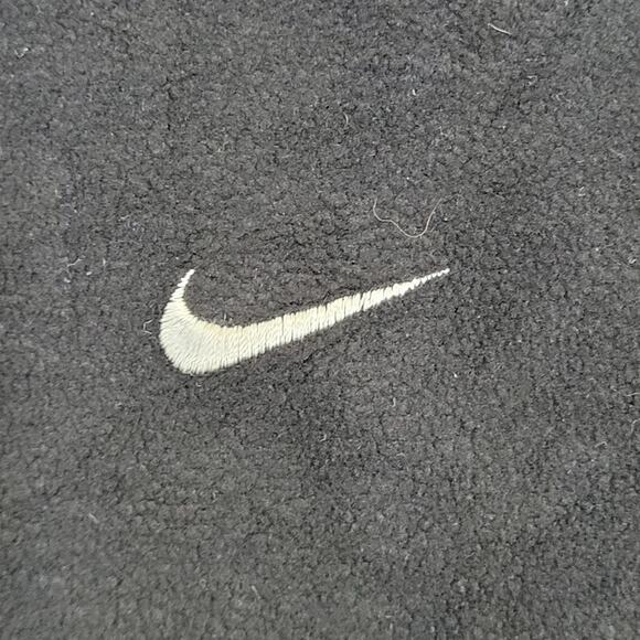 NIKE Alpha Fleece Sweatshirt XL 25x31 Baggy Faded Black - Picture 12 of 14